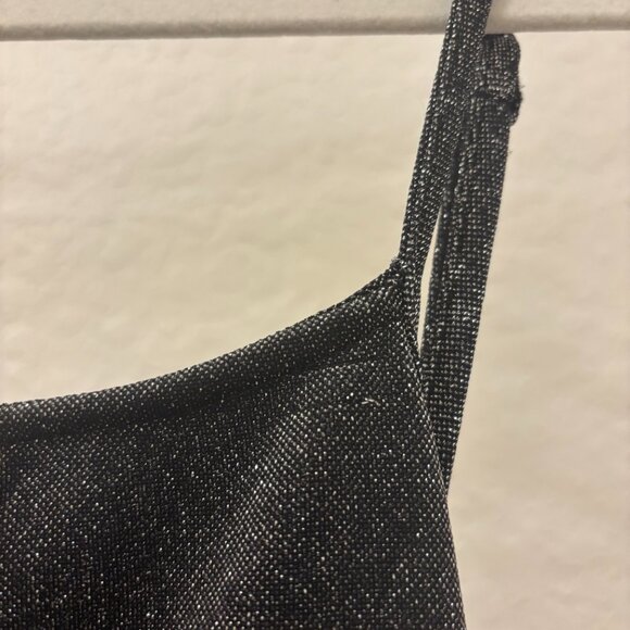 Katie J NYC Abby Gunmetal Gray Ruched Party Dress Junior Size Medium - Picture 4 of 9